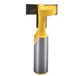 KATUR T-Slot and T-Track Cutter Router Bit, Keyhole Router Bit with 1/2 Inch Shank for Carbide Woodworking Milling Cutter (1/2" Shank,1.05" Width)