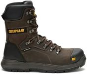 CAT Footwear Mens Diagnostic 2.0 8" Wp Tx Ct CSA Safety Boot, Dark Coffee, 13 W US