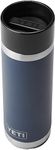 Yeti Rambler Vacuum Insulated Stainless Steel Hotshot Bottle, Navy, 18oz (532ml)