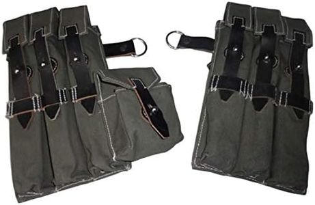 German WWII MP40 Wehrmacht Magazine Pouch Set - Green