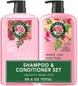 Herbal Essences Shampoo & Conditioner Set, Rose Hips - Smooth Collection, Paraben-Free, Color-Safe, Shiny Hair with Jojoba & Vitamin E, 29.2 Fl Oz Each, 2-Pack