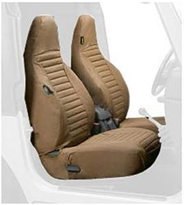 Bestop 29226-37 Spice Front High Back Seat Cover Set for 97-02 Wrangler TJ