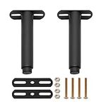 Hoypeyfiy 2pcs Bed Adjustable Furniture Legs Metal Support Foot Retractable Heavy Duty Bed Center Frame Slat Support Leg for Bed Cabinet Sofa Frame Replacement Parts (7inch -13inch)