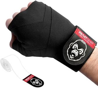 Beast Gear Boxing Wraps - Hand Gloves for Kickboxing, Martial Arts