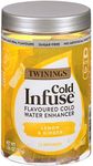 Twinings Cold Infuse Flavored Water Enhancer, Lemon & Ginger, 12 Infusers (Pack of 6)