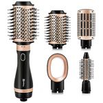 Hair dryer Brush Hot-Air Blow - Set for One Step Fast Curling Drying Straighting Volumizing and Styling Hairs