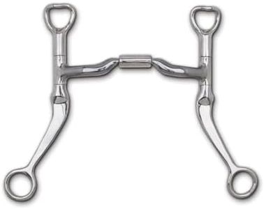 Myler Flat Shank Low Port Comfort Snaffle Bit MB 04 5"