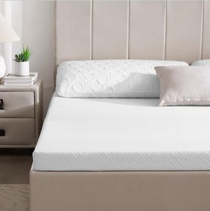 Orshinal Matratzen Topper 90x200cm, 7,5cm Höhe Matratzentopper, Öko-TEX® Zertifiziert,aus Zwei Härtegrade H2&H3 Gel Memory Foam,Abnehmbaren und Waschbaren Bezug,Geeignet für Boxspringbett, Schlafsofa