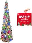 MACTING 5ft Pop up Christmas Tinsel