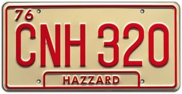 Dukes of Hazzard | Georgia CNH 320 | Metal Stamped License Plate