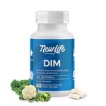 DIM Supplement Women Men Diindolylmethane 300mg Hormonal Acne Supplements Hormonal Balance Estrogen Pills Estrogen Blocker Menopause Relief PCOS - 60 Caps by NewLife Naturals