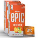 Manforce Epic Passion Fruit Punch Flavoured Condoms for Men - 10 Count (Pack of 2)| 1800 Square Dots| Vegan| No Harsh Chemicals| With Disposable Pouch