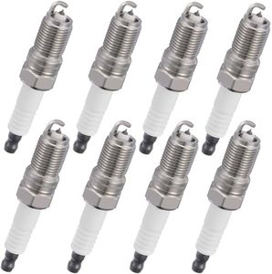 BDFHYK 1465 Iridium Spark Plugs Compatible with Buick Allure LaCrosse for Cadillac CTS Escalade for Chevy Avalanche Express Silverado Canyon Savana Yukon 5.7L 6.0L V8 Replacement for IZTR5B11 Set of 8