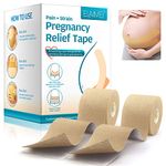 Pregnancy Tape Maternity Belly Support Tape Women, Spider Tape Pregnancy, Belly Support Tape, Pain & Strain Relief Belt, Pregnancy Gifts for Women 18 Ft Roll, 2 Rolls