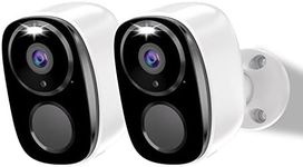 Rraycom 2Pack Security Cameras Outd