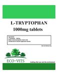 L-TRYPTOPHAN 1000mg (240 Tablets) Healthy Sleep Patterns Serotonin Levels