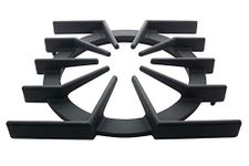 KITCHEN BASICS 101 PA060037 PA060024 Cast Iron with Matte Black Porcelain Enamel Spider Grate for Viking Range Oven Stove Burner Cooking Range 10.8" x 10" x 1.5" Made in The USA