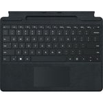 Microsoft Surface Pro Signature Keyboard, Tactile Keyboard with Backlit Keys and Glass Trackpad for Surface Pro 9 or Surface Pro X – Keyboard Only, Black