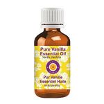 Deve Herbes Pure Vanilla Essential Oil (Vanilla planifolia) Steam Distilled 30ml