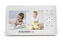 Babysense Split Screen Parent Unit for Video Baby Monitor V43