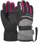 Reusch Unisex-Youth Bolt GTX Junior, Blck/Blck melang/Pink glo, 6.5