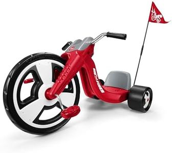 Radio Flyer Big Flyer Sport, Outdoor Ride On Toy for Kids Ages 3-7, Red Toddler Bike, Large