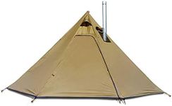 JTYX Pyramid Tent Tipi Hot Tents wi