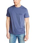 Nautica Men's Solid Short Sleeve J-Class Tee, Blue Indigo, XX-Large