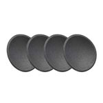 sourcing map Speaker Dust Cap 45mm/1.8" Diameter Subwoofer Paper Dome Coil Cover Caps 4 Pcs