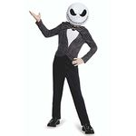 Disguise 141379G-EU-6 Jack Skellington Classic (Eu) Dress Up Costume, Boys, Multi