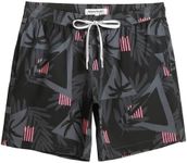 MaaMgic Mens Swim Trunks Stretch Sh