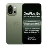 OnePlus 13s | Snapdragon® 8 Elite | Smarter with OnePlus AI | Lifetime Display Warranty | 12GB+256GB | Green Silk