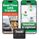 Tracki GPS Tracker for Car – 4G LTE Car GPS Tracker for Real-Time Tracking, Unlimited Distance, Magnetic Mount for Cars, Trucks, Vans, Motorcycles, Boats & Trailers, Subscription Required