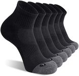 FITRELL 6 Pack Men's Ankle Socks At