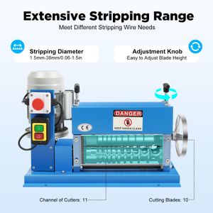 Electric Wire Stripping Machine – 370W Power Cable Stripper