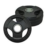 2.5kg X 4 Rubber Coated Cast Iron O