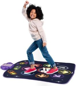 JOYBERRI Dance Mat - with 8 Levels & Songs, 3 Speeds and 2 Modes - Light Up Electronic Kids Dance Mat for Kids Ages 4-8, 8-12, Toddlers 3-5 / Dance Pad, Dancing Mat Toy Gift for Girls and Boys