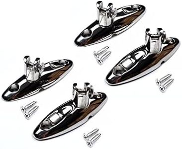 Mxeol Quick Release Deck Hinge Bimini Swivel Mount Stainless Steel 4 Packs