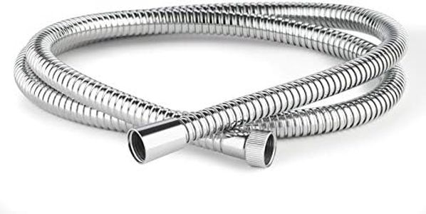 Aqualisa 164516 Shower Hose, 1.5m, Chrome-plated stainless steel, 1.69 in*12.63 in*8.3 in, Silver