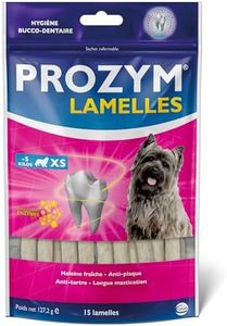 Prozym 15 Lamelles pour Chiens - Soin Dentaire à mâcher - N°1 chez Les vétérinaires - Haleine fraîche - Anti-tartre - Anti-Plaque - Gencives saines (XS)