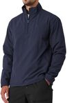 Men's Casual Quarter Zip Pullover Golf Windbreakers Athletic Lightweight Jacket Hiking Running Sweatshirt with Pockets