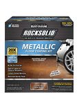 Rust-Oleum 286894 RockSolid Metallic Garage Floor Kit, Copper Pot, 70 Fl. Oz