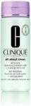 Clinique 3-Step All About Clean All-in-One Cleansing Micellar Milk + Makeup Remover With Glycerin + Vitamin E, 6.7 Fl Oz