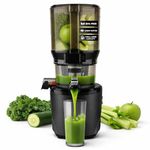 Kuvings AUTO10 Cold Press Juicer - Hands-Free Masticating Juicer With 240W Motor and 100 Ounce Batching Hopper for Juice, Smoothies, Nut Milk, and Sorbets
