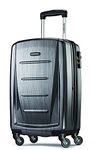 Samsonite Luggage Winfield 2 Fashion 28-Inch Expandable Spinner, Checked Large, Charcoal