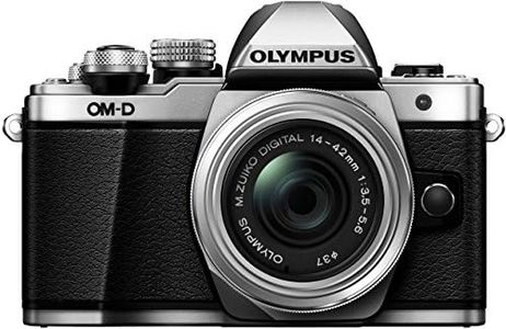 Olympus E-M10 Mark II Appareil photo numérique compact avec Objectif 14-42 II Argent