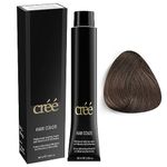 Cree Professional Permanent Hair Color, 100ml - 3.4 fl.oz. (Intense Ash Dark Blond 6.11)