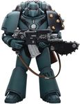 Joy Toys Warhammer Collectibles: 1/18 Scale Sons of Horus MKVI Tactical Squad Legionary w/Bolter, Chainblade Action Figure