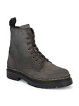 Delize Men's Brown Grey Derby Boots