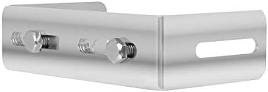 GG Grand General 91137 Chrome Universal Adjustable Bracket for C.B. Radio